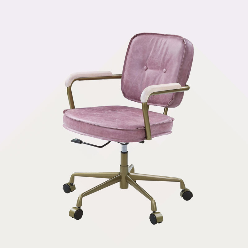 Chaise de bureau Siecross, Rose