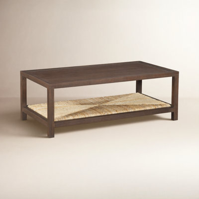 Leon 50" Mahogany Coffee Table