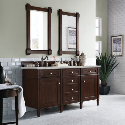 Dussault 60'' Double Bathroom Vanity with Top