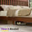  Murphie Mid-Century Solid Wood Platform Queen Bed Frame With Grille Headboard, Brown-1689090713-1689090716