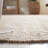 Eurodicus Southwestern Hand-Loomed Jute/Sisal Area Rug in Ivory/White-88831114