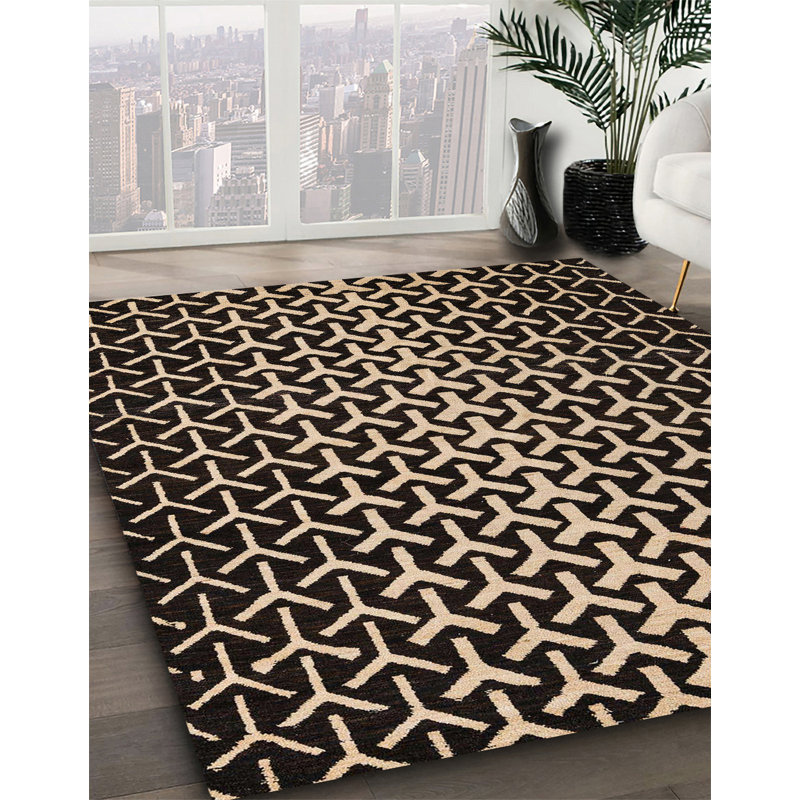 Dianela Abstract Indoor Rug, Square 6'