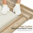 Deines Mid-century Solid Wood Bed Frame with Upholstered Chenille Headboard-824903548