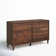 Harry Willow Place 6 Drawer 59.05" W Double Dresser