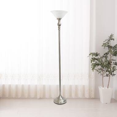 Orren Ellis Voleta 70 LED Torchiere Floor Lamp With Remote Control &  Reviews