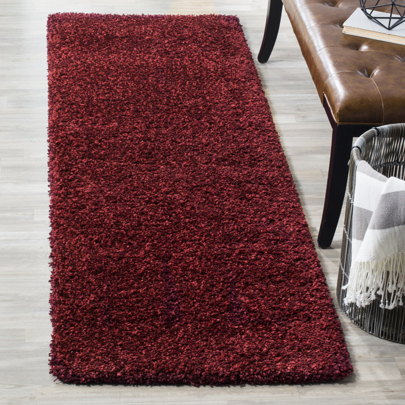 Delane Area Rug, Runner 2'3" x 7', Maroon