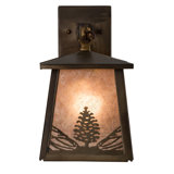 Mountain Pine 1 - Light Outdoor Wall Lantern