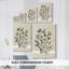 Pressed Arrangement I - Toile tendue avec châssis de qualité supérieure - Prêt à être accroché-1630648374