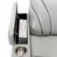 Fauteuil inclinable électrique Power Motion avec port de charge USB, rangement pour bras cachés, porte-gobelet pratique et haut-parleur Bluetooth