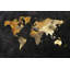 Dramatic World Map - Impression sur toile tendue-1186202699-1177769999-1177769998