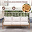 Outdoor Patio Sofa With Cushions-113103517