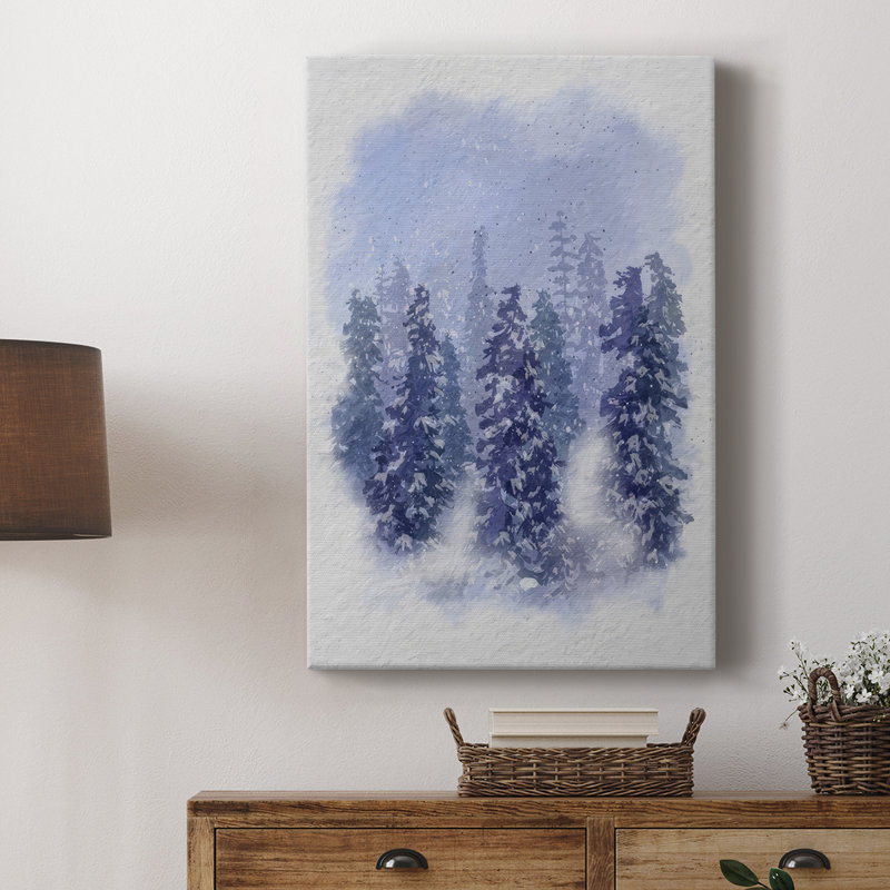 Driven Snow I -Gallery Wraraped Cavas, H 18 po x l 12 po
