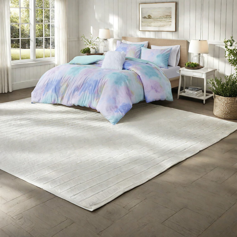 Ensemble de literie Dreamy Tie Dye, microfibre douce, style moderne pour la maison