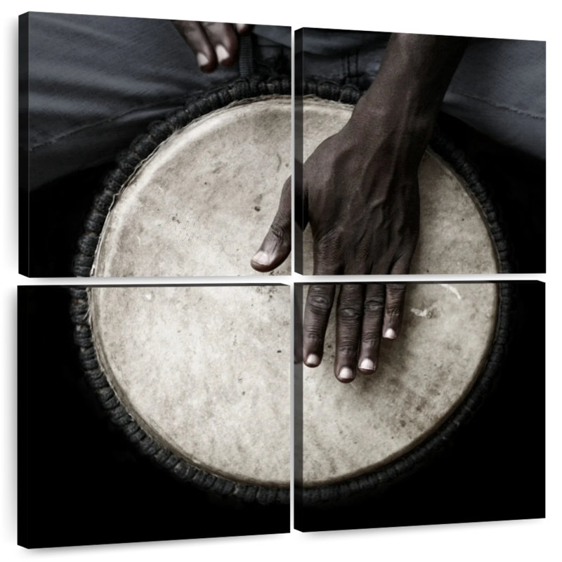 Abarca Djembe Drum, 45'' H x 45'' W
