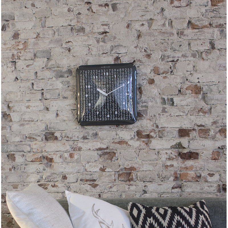 Gowanda Glass Wall Clock