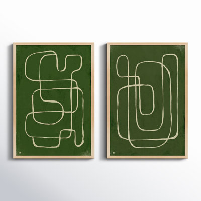 Line Works 2-Piece Painting Set