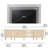 Modern Entertainment Center For Up To 80" TV, TV Stand With Storage Cabinet For Living Room, Bedroom-1568635344
