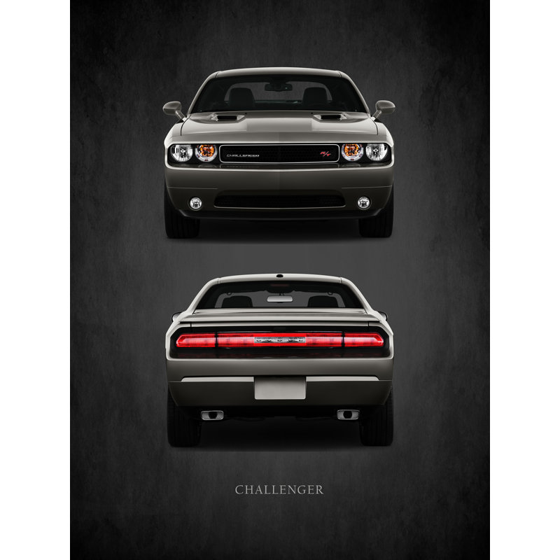 "Dodge" par Mark Rogan - reproduction sur toile tendue, H 40 po x l 30 po
