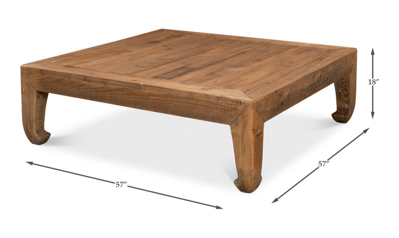 Baer Solid Wood Coffee Table