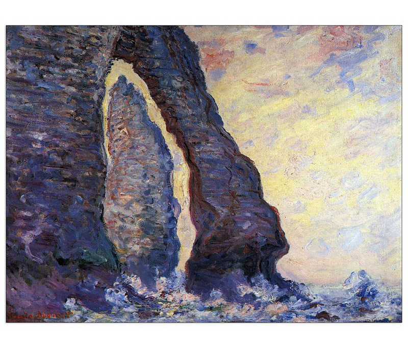 Claude Monet - Wrapped Canvas Painting, 60cm H x 80cm W x 1.8cm D