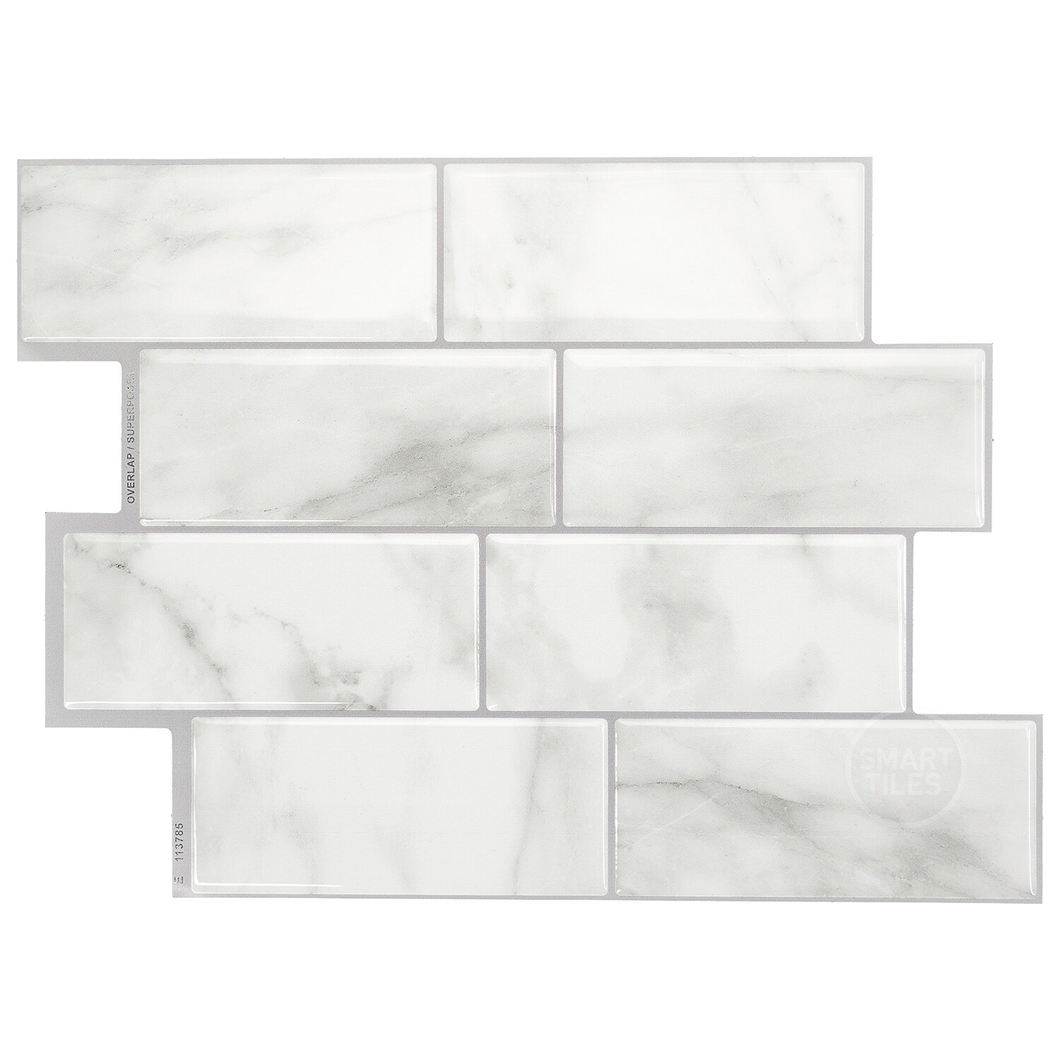 Smart Tiles Peel and Stick Gel Backsplash Tile Capri 10'' x 10'' & Reviews  - Wayfair Canada