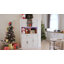 Armoire de rangement pour garde-manger de 71 po de hauteur avec lumière DEL et station de charge, huche de cuisine avec tablette à micro-ondes et 6 crochets, tablettes de porte et tiroir et tablettes réglables pour la salle à manger