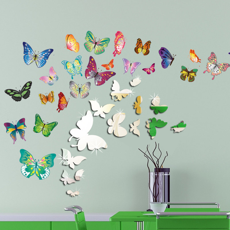 Insects Non-Wall Damaging Wall Decal