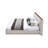 Orane Gray Fabric Queen Bed