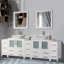 Ensemble de meuble-lavabo double 96 "avec miroir -27042736