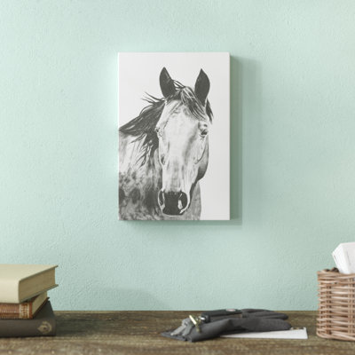 Wildlife Snapshot: Horse I by Naomi McCavitt - 1 Piece Wall Art on Canvas
