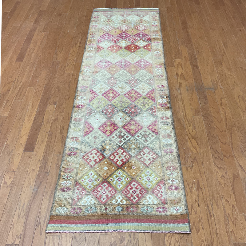 Bungalow Rose Handmade Turkish Oushak Wool Runner