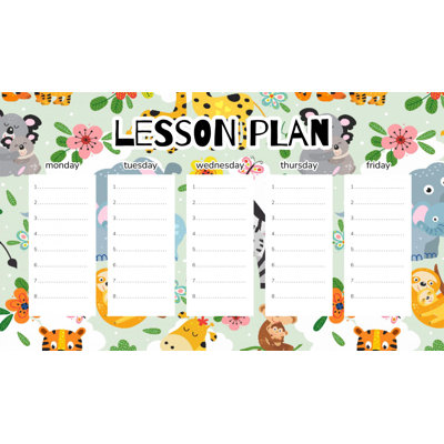 Magnetic Lesson Plan Family Animals