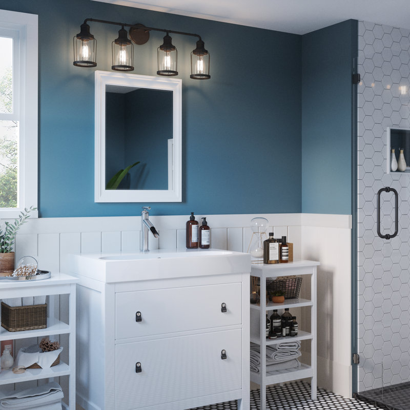 Leyden 4 - Light Dimmable Vanity Light
