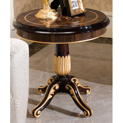 Solid Wood End Table