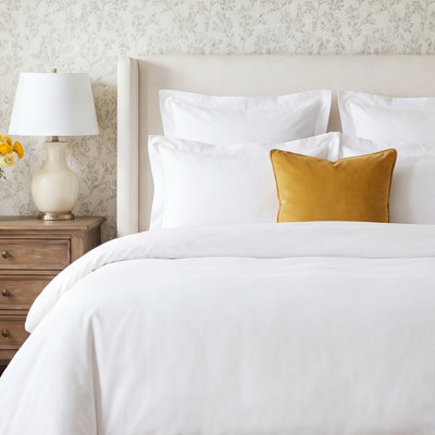 Hemstitch Cotton Duvet Cover Set