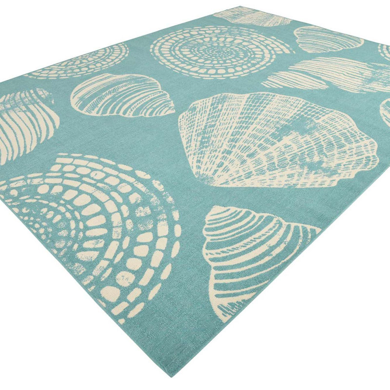 Geo Indoor / Outdoor Rug, Rectangle 7'10" x 10'