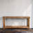 60" x 10" Solid Wood Console Table-2128342059