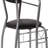 Paugh Sutton 3 Piece Space-Saver Bistro Set with Glass Top Table and Vinyl Chairs-1533351661
