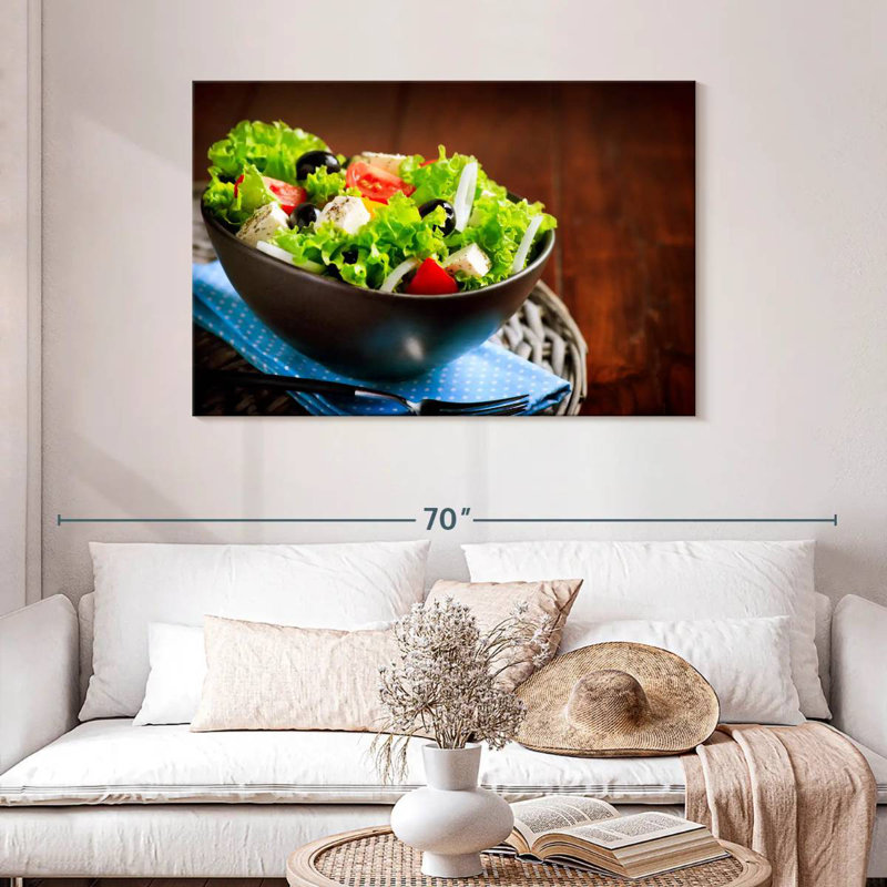 Greek Salad, 30" H x 45" W