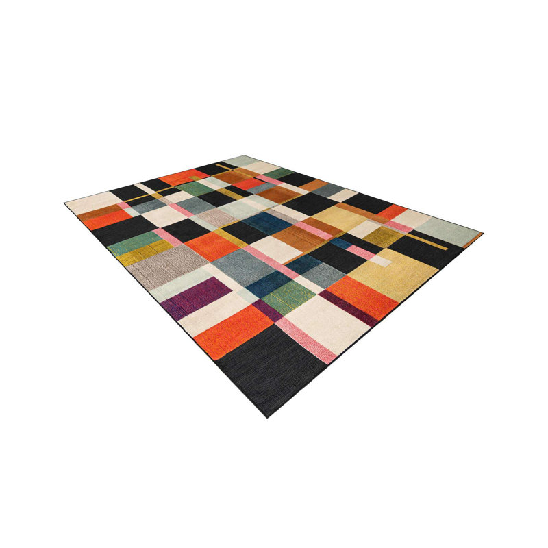 Tapis Bungalow Rose Tamaris Caimin, Rectangle 7 pi 10 po x 10 pi