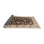 Tapis brun / bleu marine Reimund-155902589