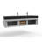Nile 72" Wall-Mounted Single Bathroom Vanity Set-882903221-882903223-882903218