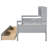 Twin Daybed, Gray - Wood Slat Base With Extra Storage, Multi-Functional Relaxation Spot Construction For Durability, Bedside Storage Available-997644490