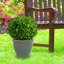 Jardinière ronde en céramique Berlina Imperial - vert - 15 po-1292973038-1293001908