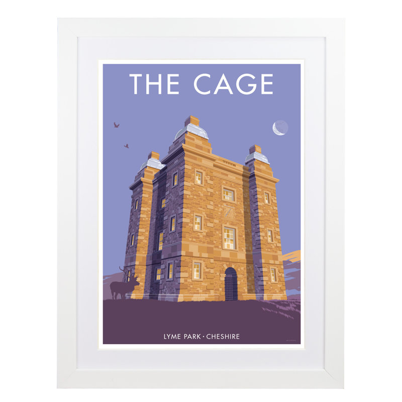 Stephen Millership - Print, White, 54cm H x 44cm W x 2.2cm D