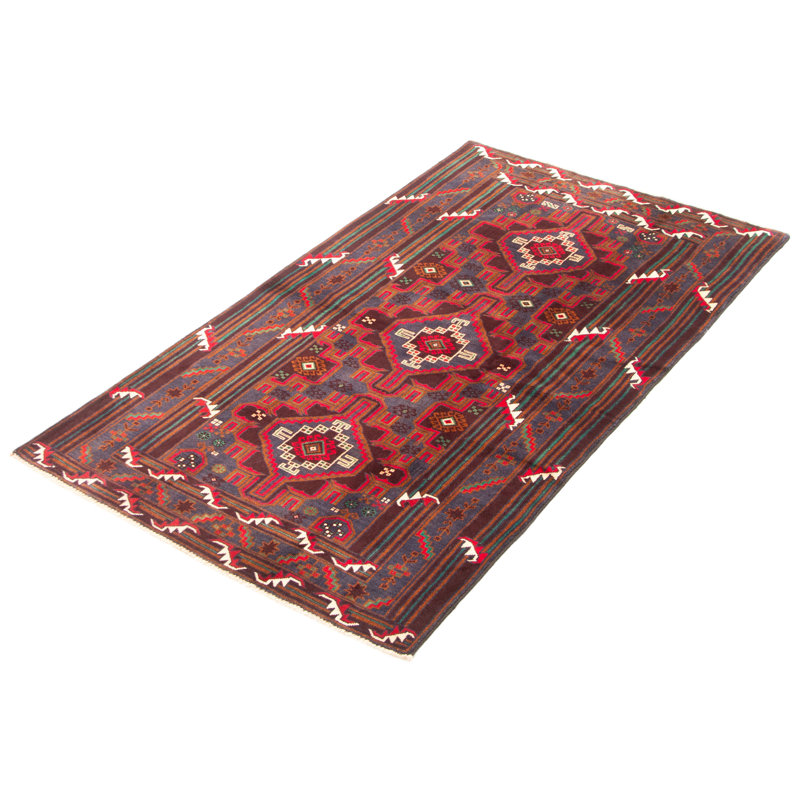 Tapis gris anthracite Teimani 3 pi 7 po x 6 pi 5 po