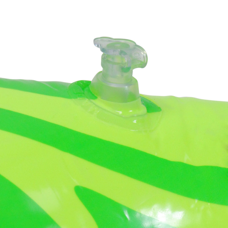 Flotteur gonflable 24 "vert et jaune