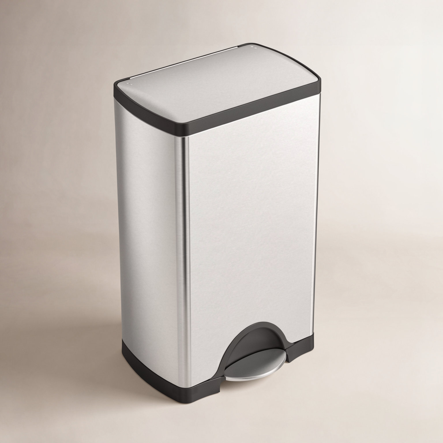 simplehuman 10gal Rectangular Step-On Can