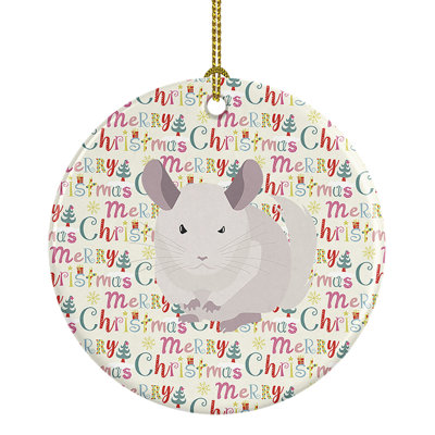 2.8'' Ceramic Animals Hanging Figurine Ornament