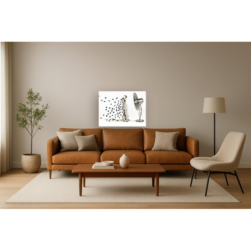 Art mural sur toile Breezy Dalmatian Whimsy - 24 po x 32 po